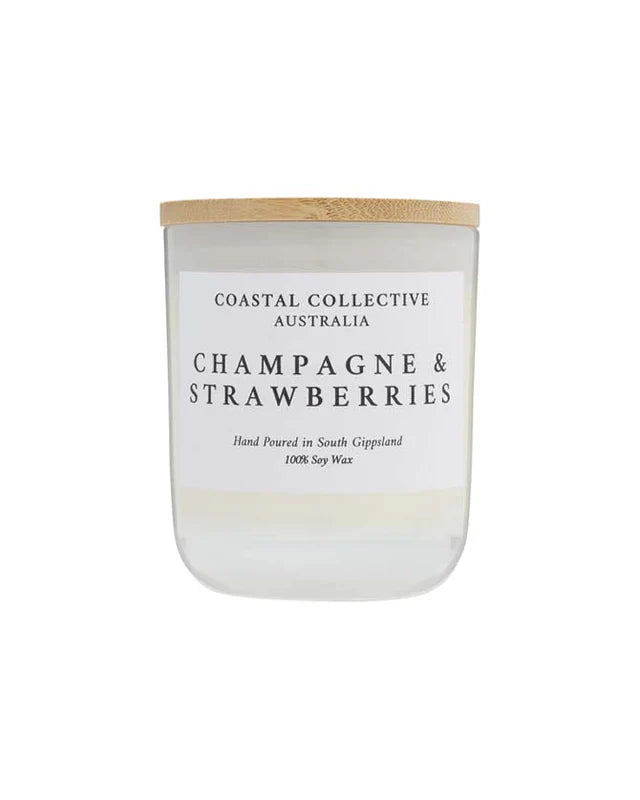 Champagne & Strawberries - Jar Candle