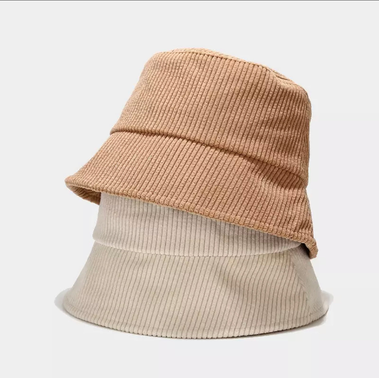 Corduroy Bucket Hat - Asst Colours