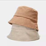 Corduroy Bucket Hat - Asst Colours