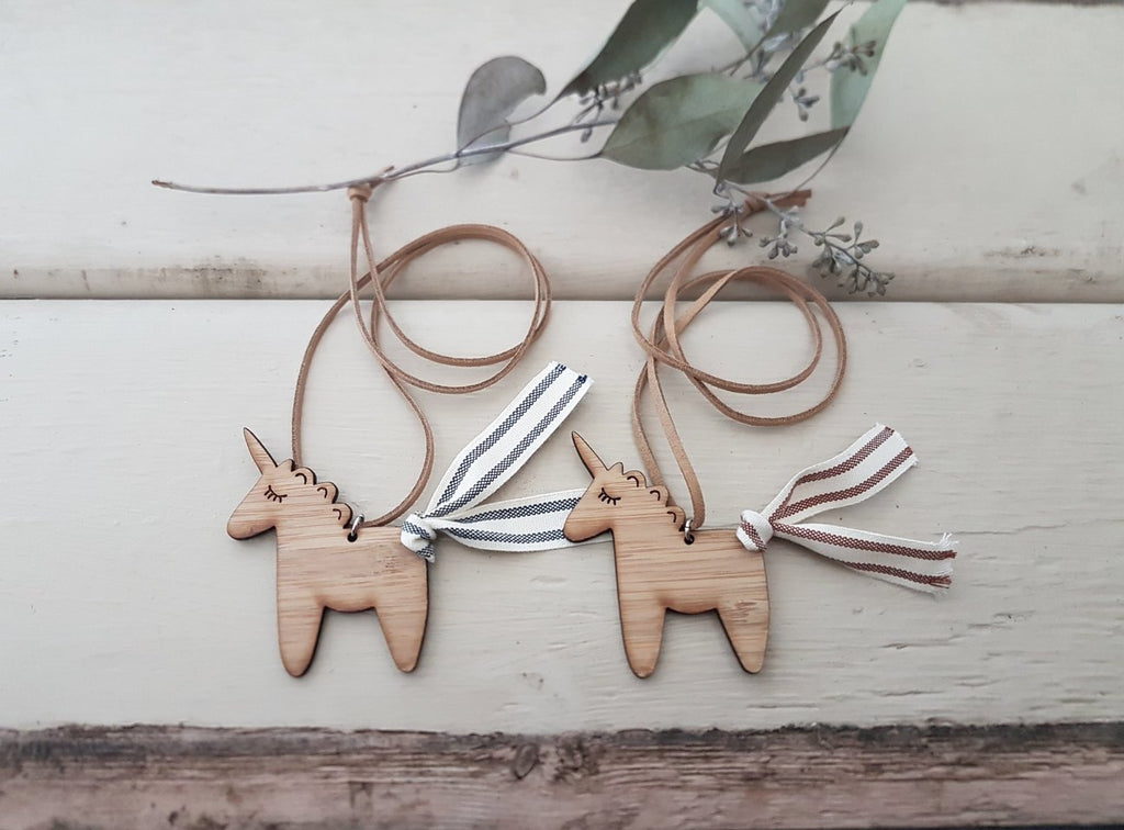 Fairy Bread Unicorn Necklace