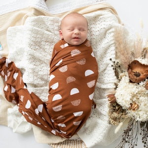 Jersey Bamboo Swaddle - Avery