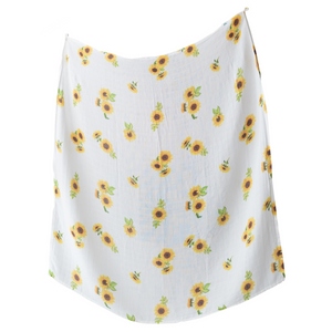 Organic Bamboo Swaddle - Sunny