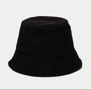 Corduroy Bucket Hat - Asst Colours