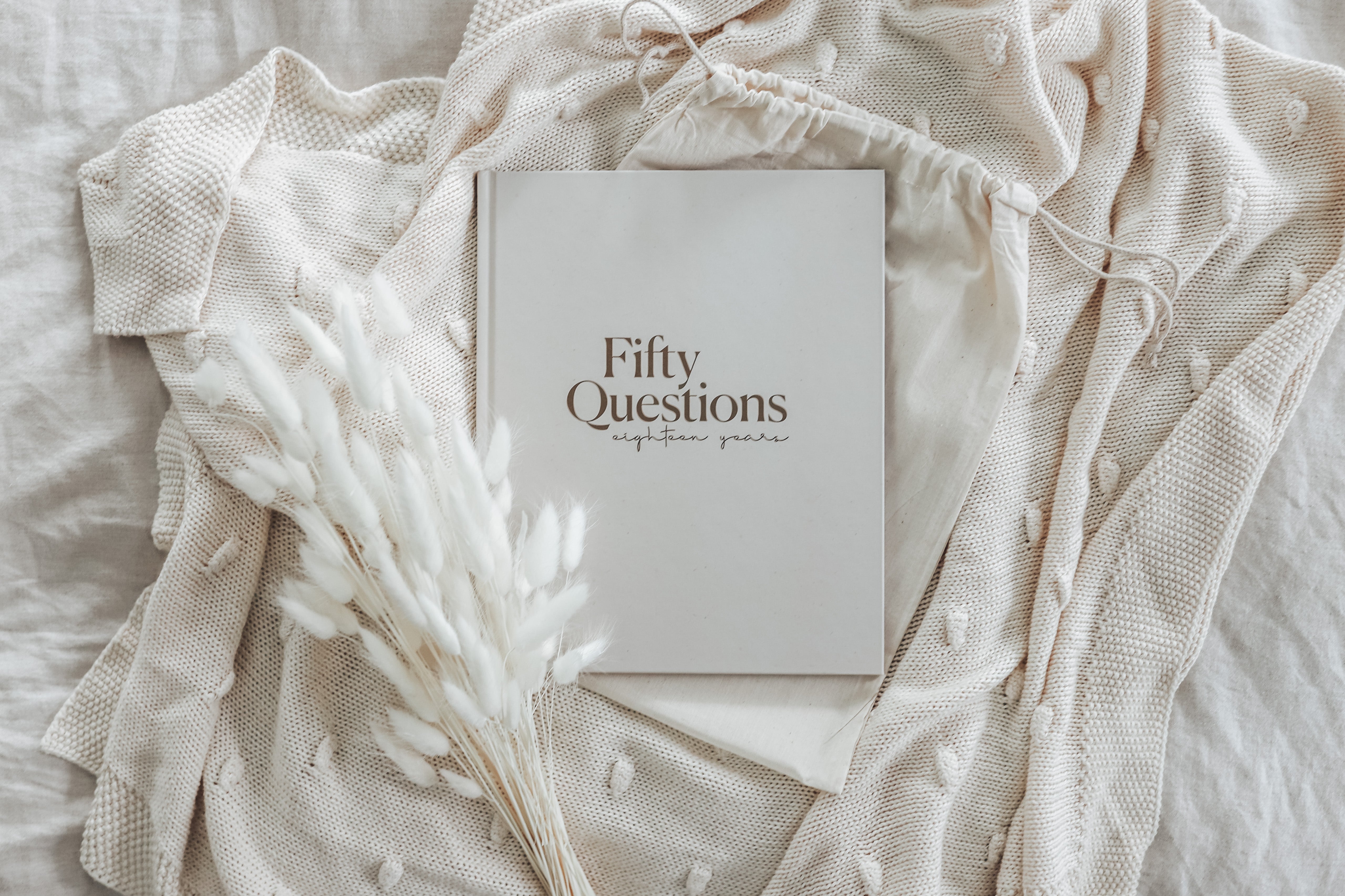 Fifty Questions - 18 Years. Keepsake Book