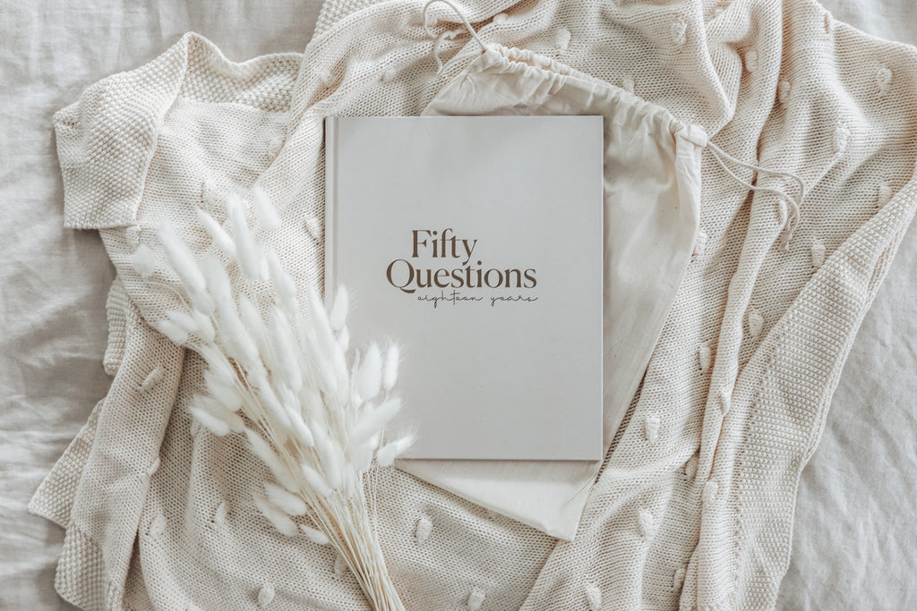 Fifty Questions - 18 Years. Keepsake Book