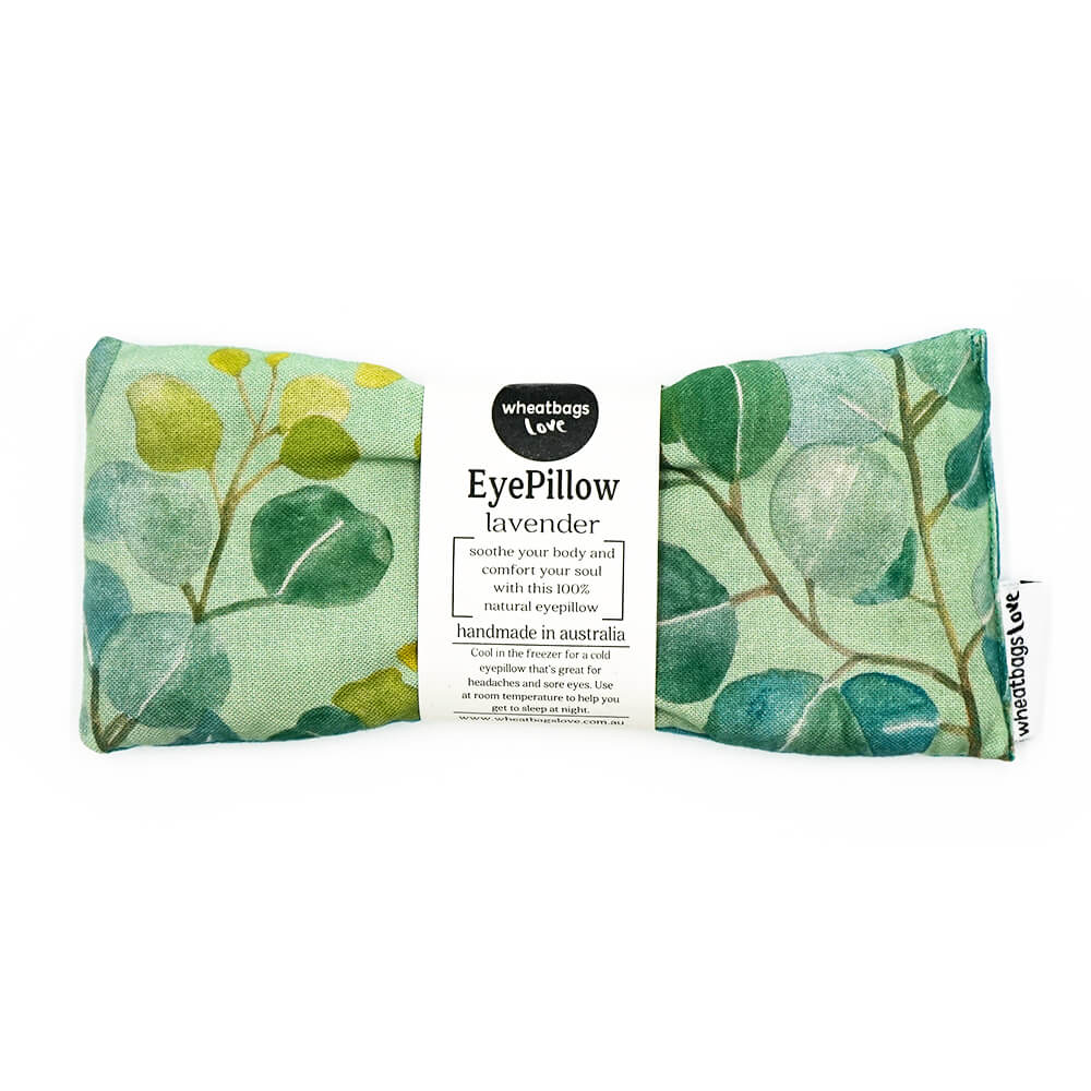 Relax Gift Pack - Heart Gum Eye Pillow & Rose Quartz Bath Oil