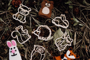 Eco Cutter - Mini Woodland Animals Set of 6