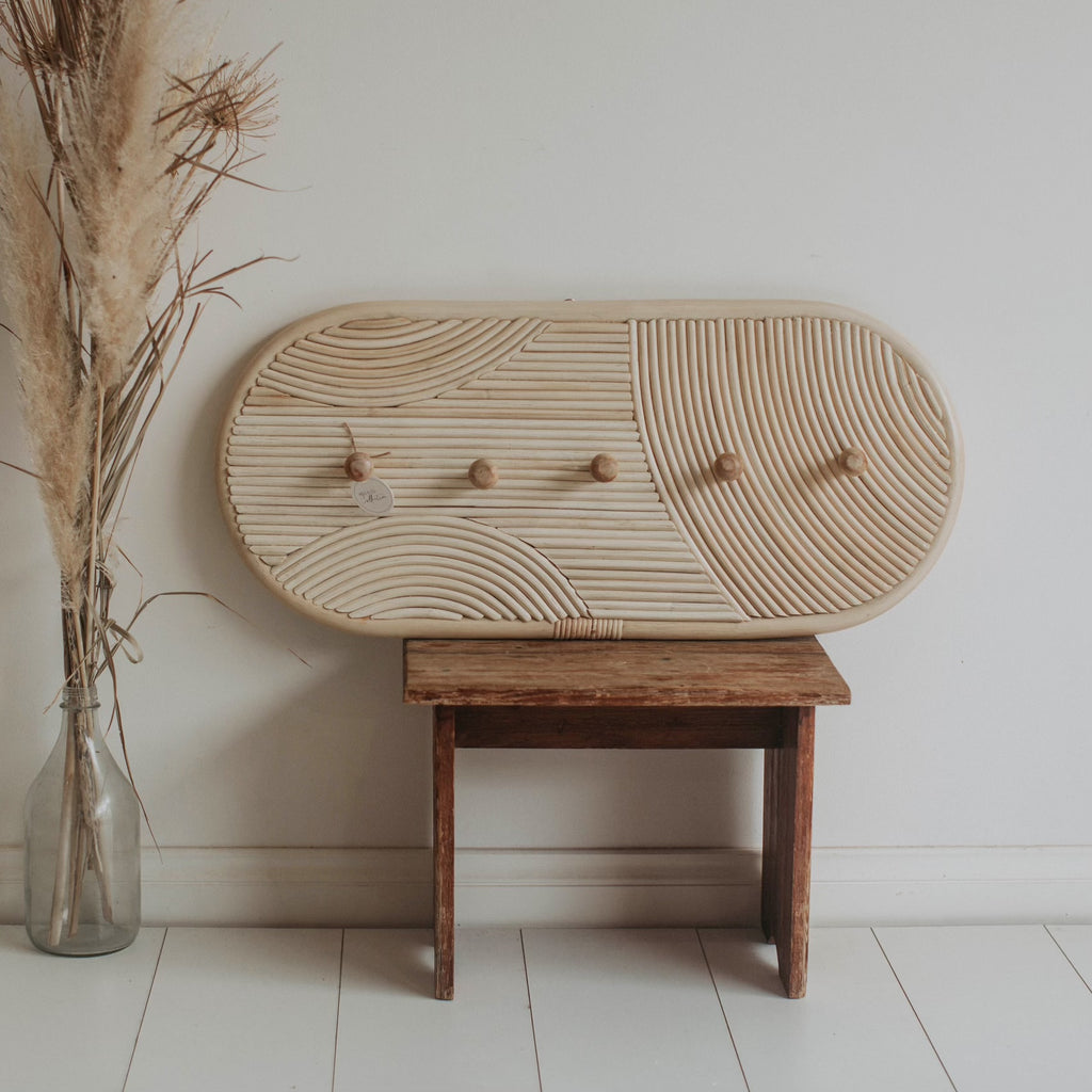 Rattan Wall Rack