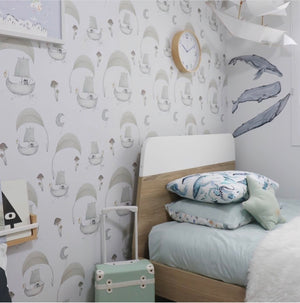 Fabric Wall Decals - From The Deep