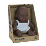 Miniland Doll - African Girl - 21cm