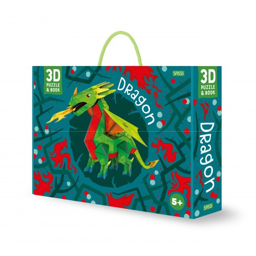 3D Assemble, Build and Book - Dragon