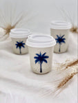 Ceramic Travel Mug - Marine Palm