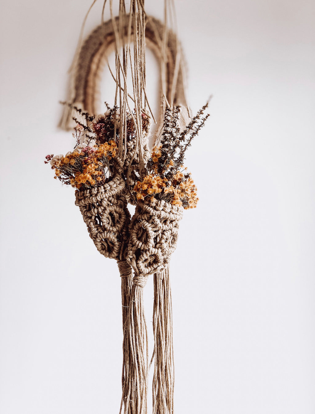 Macrame Flower Pod