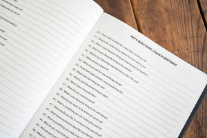 Fifty Questions - 18 Years. Keepsake Book