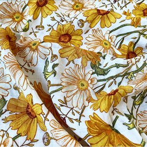 Muslin Wrap - Flower Garden