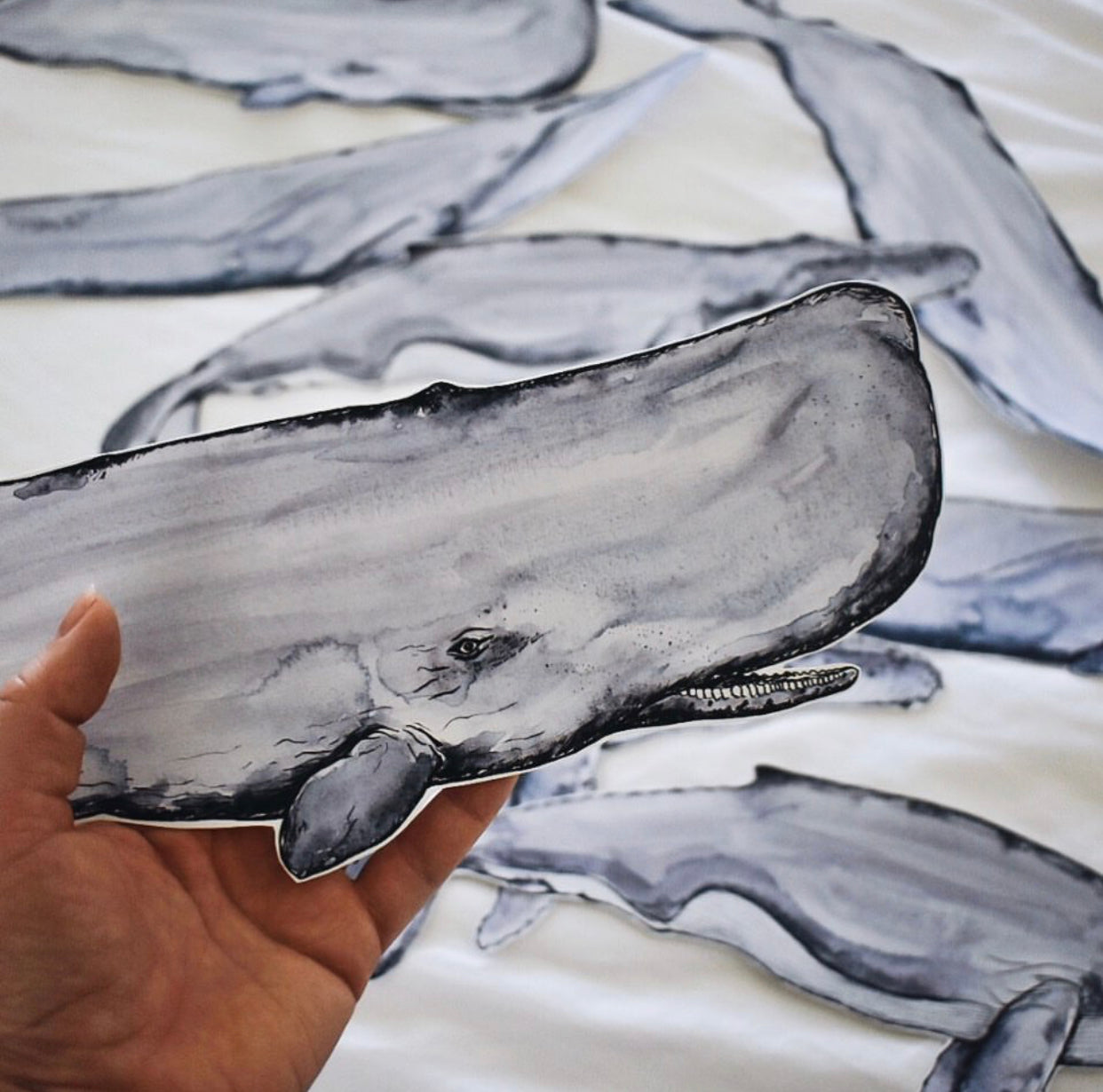 Fabric Wall Decals - From The Deep