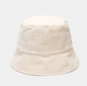Corduroy Bucket Hat - Asst Colours