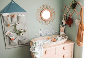 Fabric Wall Decals - Girl Woodlands