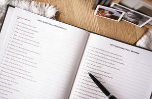 Fifty Questions - 18 Years. Keepsake Book