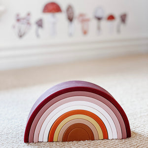 Silicone Rainbow Stacker