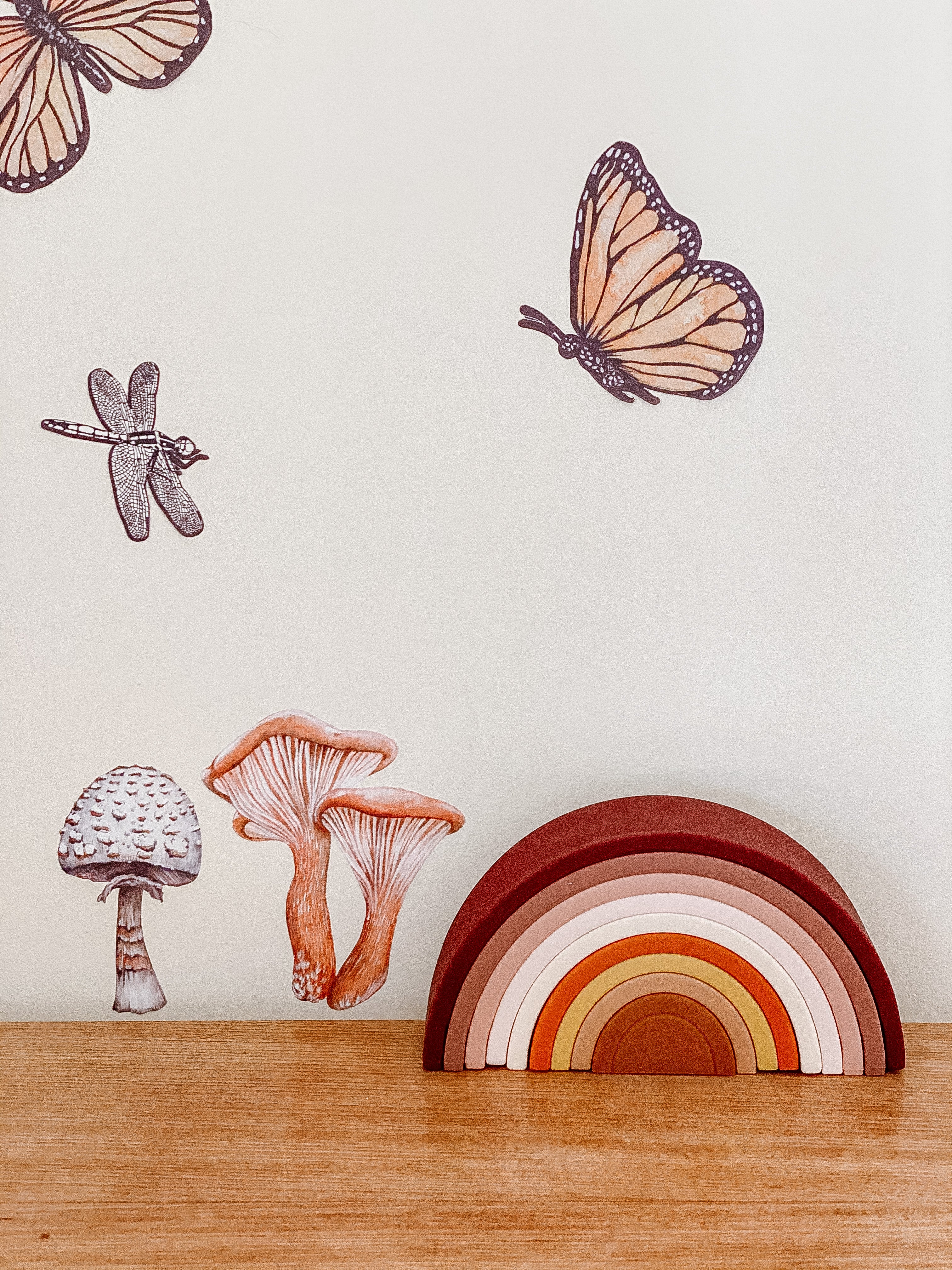 Silicone Rainbow Stacker