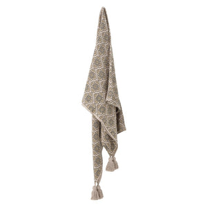 Vitas Recycled Cotton Throw - Green