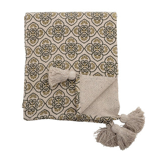 Vitas Recycled Cotton Throw - Green