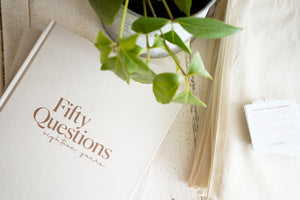 Fifty Questions - 18 Years. Keepsake Book