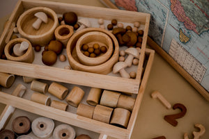 Montessori Nesting Trays -  3 sizes