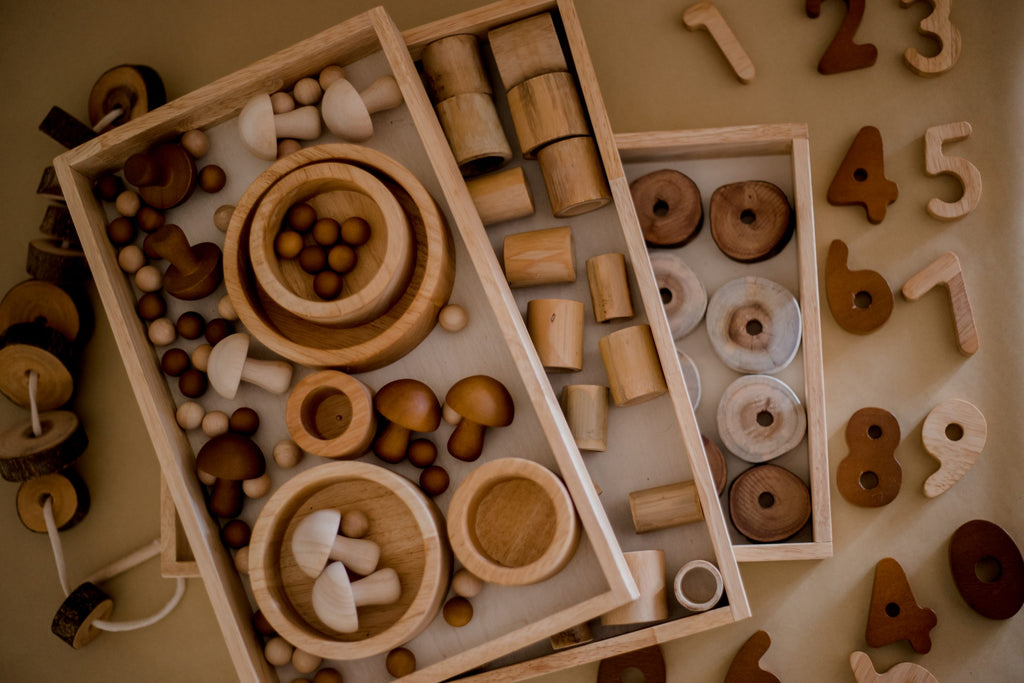 Montessori Nesting Trays -  3 sizes