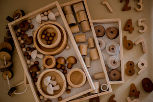 Montessori Nesting Trays -  3 sizes