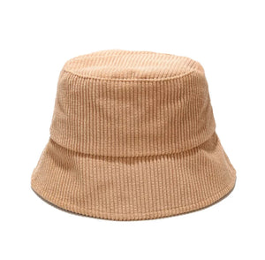 Corduroy Bucket Hat - Asst Colours