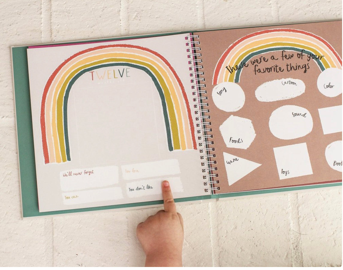 Little Rainbow Memory Book