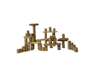 Bamboo Construction Set 46 pieces