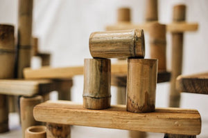 Bamboo Construction Set 46 pieces