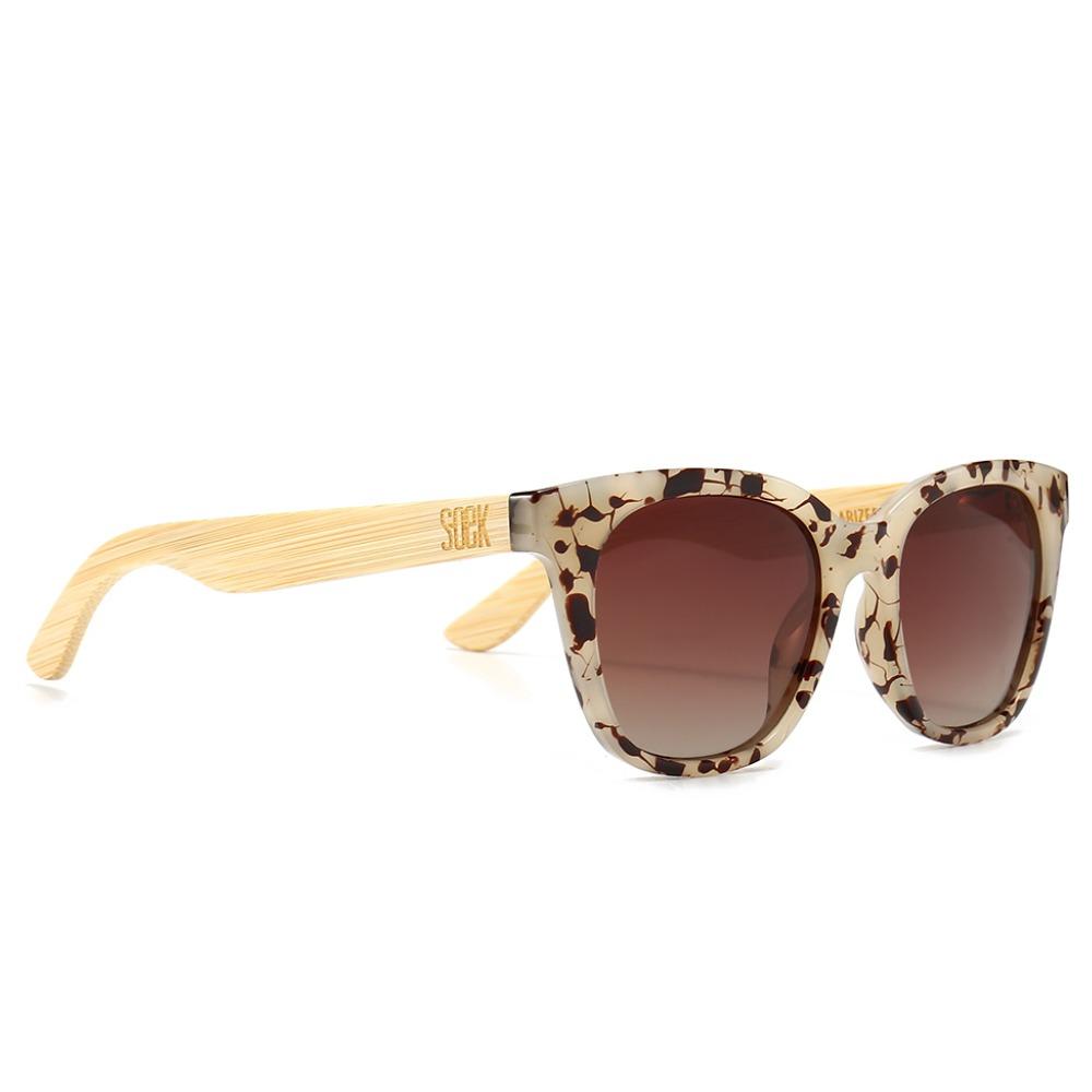 Lila Grace Ivory Tortoise Sunglasses - Polarised Lens