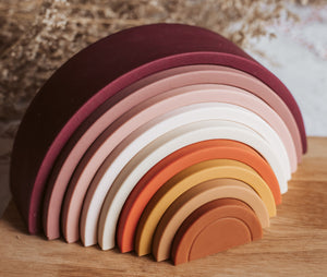 Silicone Rainbow Stacker