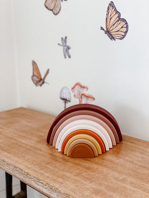 Silicone Rainbow Stacker