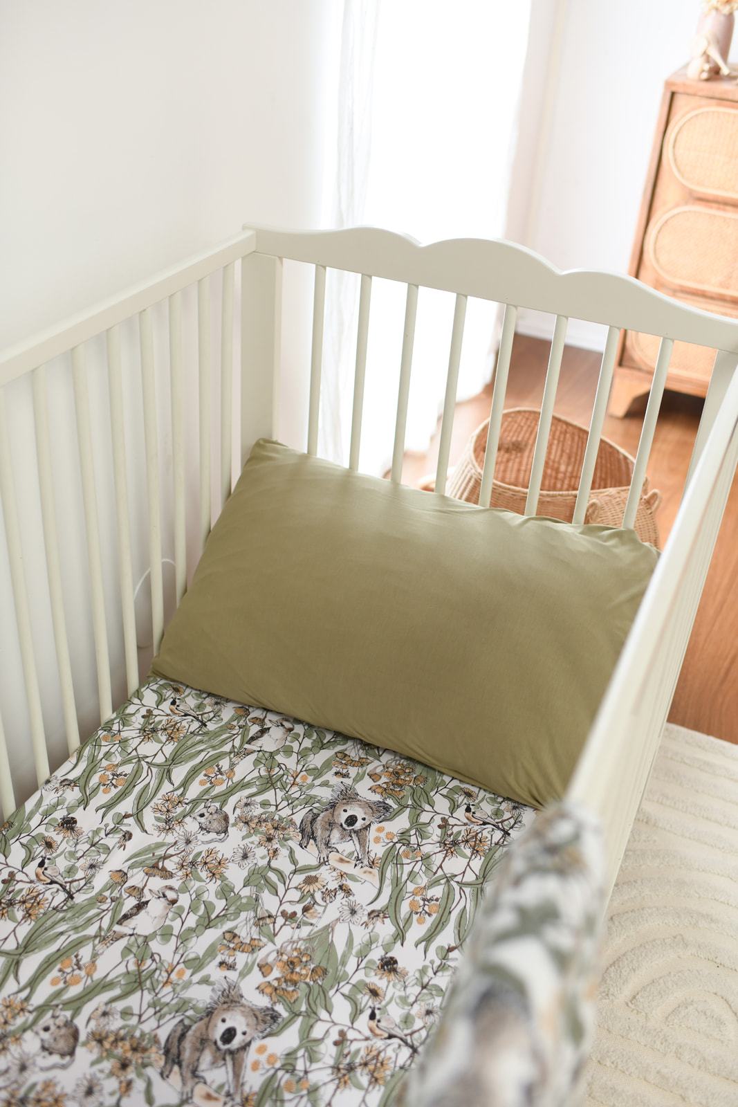 Koko Bamboo Jersey Cot Sheet