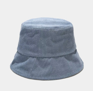 Corduroy Bucket Hat - Asst Colours