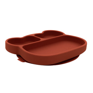 Bear Stickie Plate - Rust