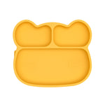 Bear Stickie Plate -Yellow