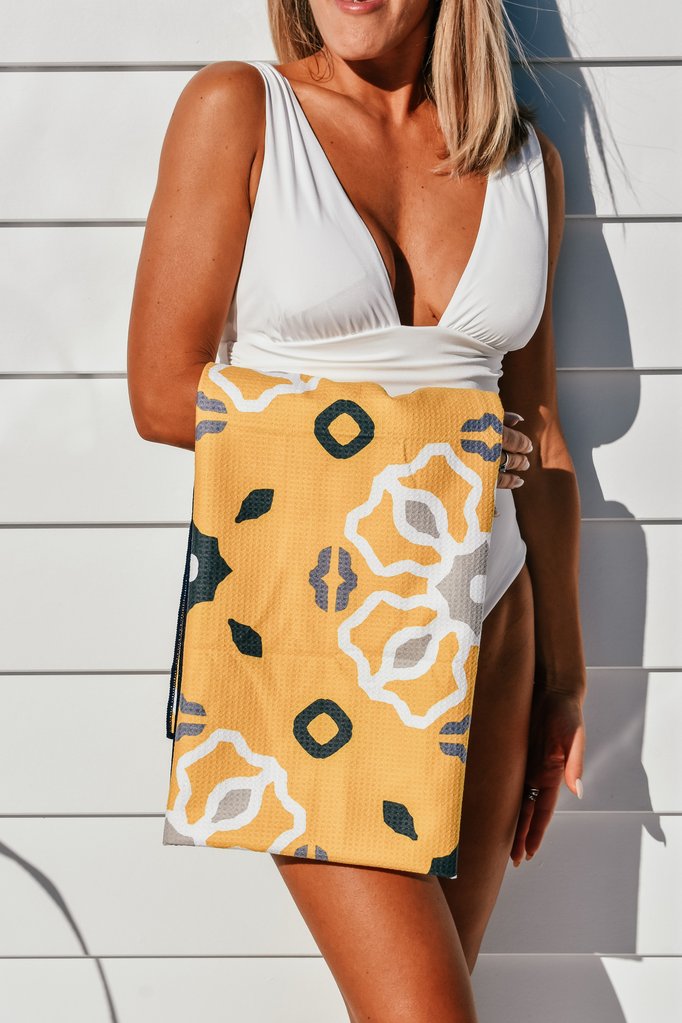 Sand Free Beach Towel - Boho Sun - Standard Size