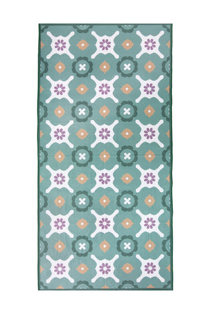 Sand Free Beach Towel - Green Sea - Small