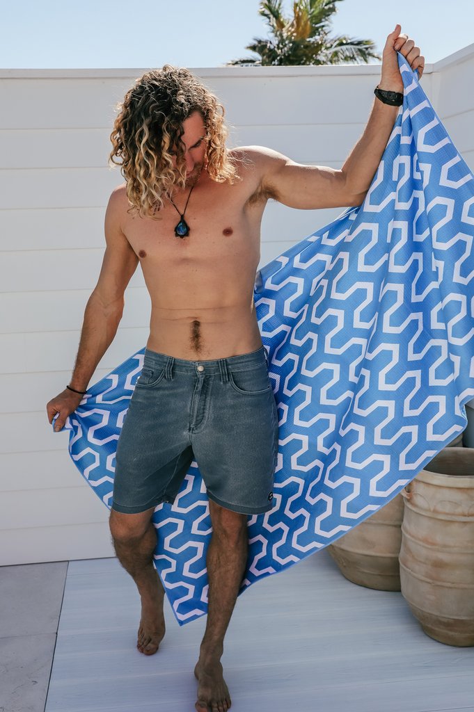 Sand Free Beach Towel - Ocean Mist - Standard Size