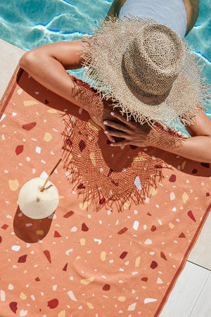 Sand Free Beach Towel - Summer Terrace - Standard Size