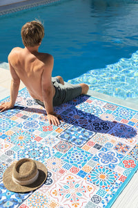 Sand Free Beach Towel - El Paradiso - Towel for 2
