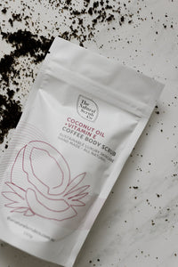 Coffee Face Scrub - Coconut Oil + Vitamin E