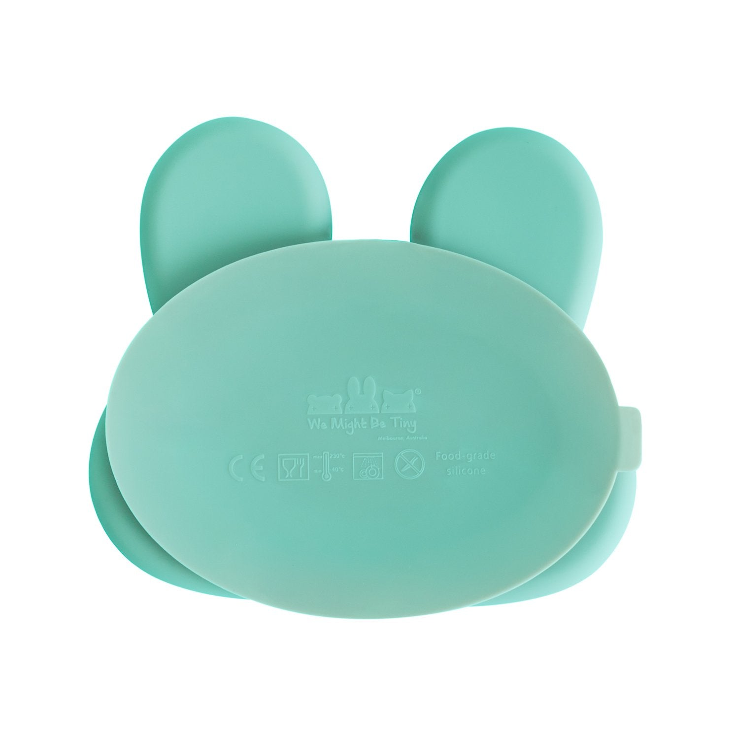 Bunny Stickie Plate - Mint
