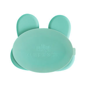 Bunny Stickie Plate - Mint
